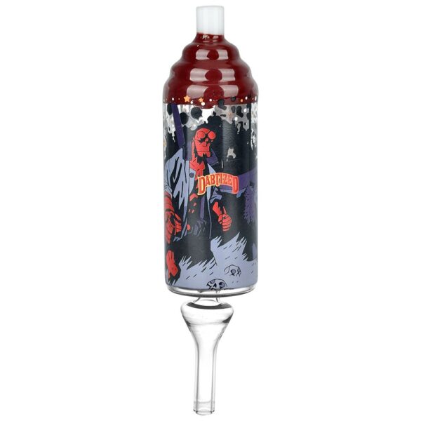 Dabtized Spray Paint Puffs Bubbler Dab Straw & Dry Herb Pipe