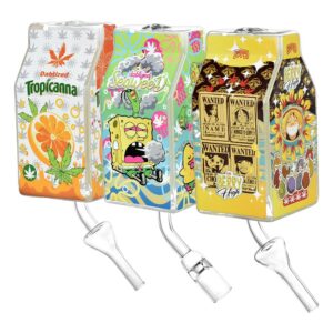 dabtizedjuicecartondabstraw.jpg Dabtized Juice Carton Bubbler Dab Straw & Dry Herb Pipe